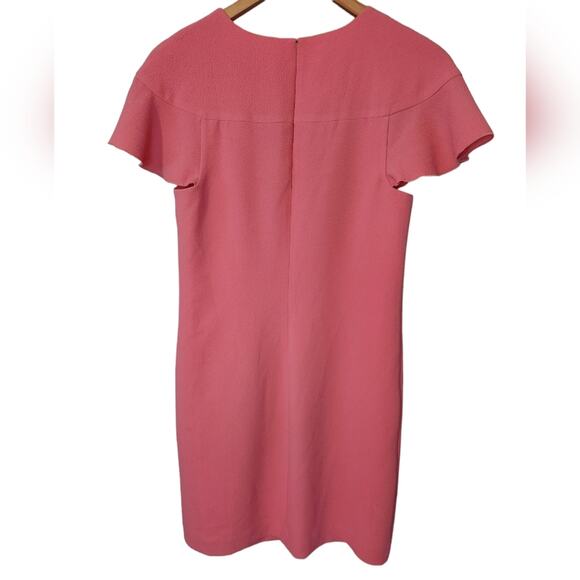 Trina Turk Charleston Ruffle top dress pink 4 - Picture 6 of 11